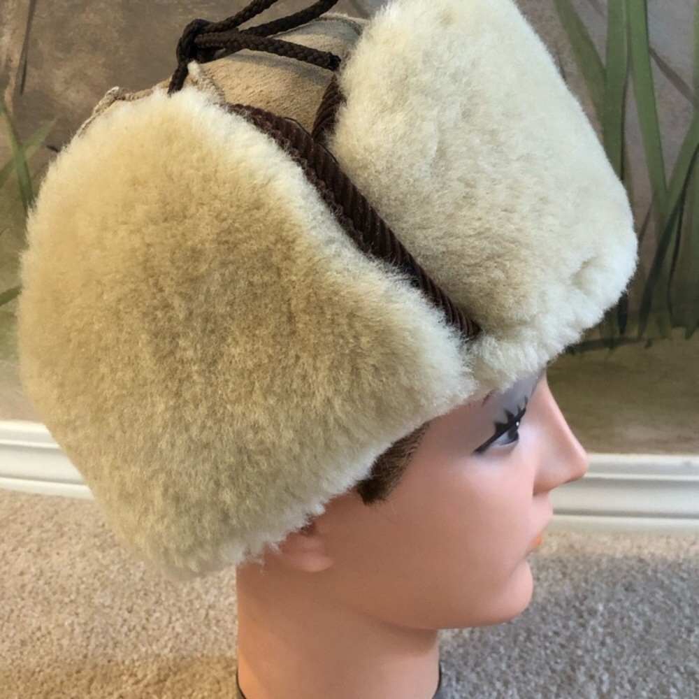 Sheepskin Trapper Hat